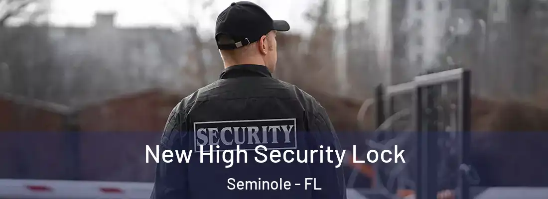New High Security Lock Seminole - FL